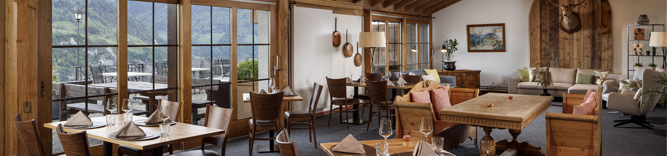 Hotel-Bellevue Seelisberg Header Restaurant